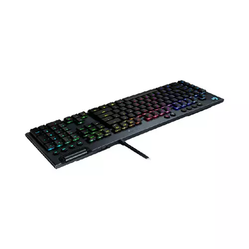LOGITECH G813 LIGHTSYNC RGB MECHANICAL GAMING KEYBOARD (TACTILE SWITCH BLACK)-gallery-2