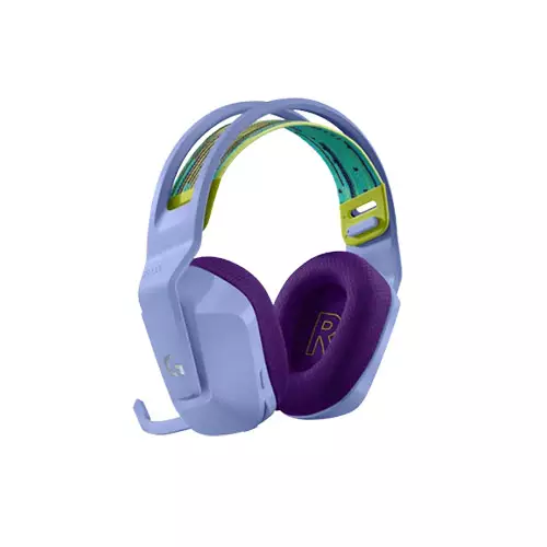 LOGITECH G733 LIGHTSPEED WIRELESS RGB GAMING HEADSET (LILAC) - 1