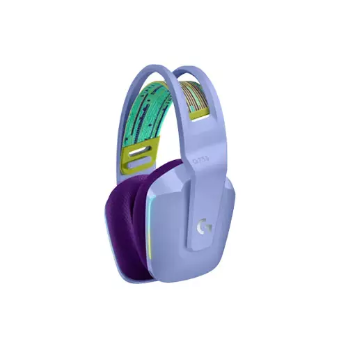 LOGITECH G733 LIGHTSPEED WIRELESS RGB GAMING HEADSET (LILAC)-gallery-2