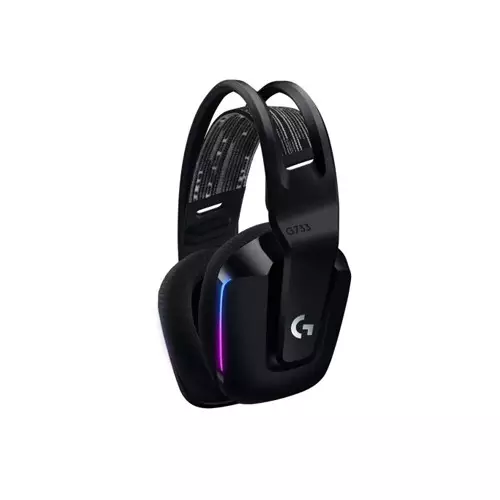 Logitech G733 Lightspeed Wireless RGB Gaming Headset (Black) - 1