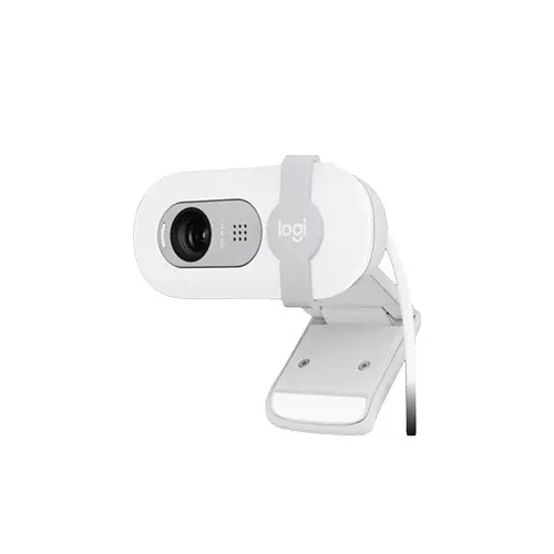 Logitech BRIO 100 FHD Webcam (Off-White) - 3