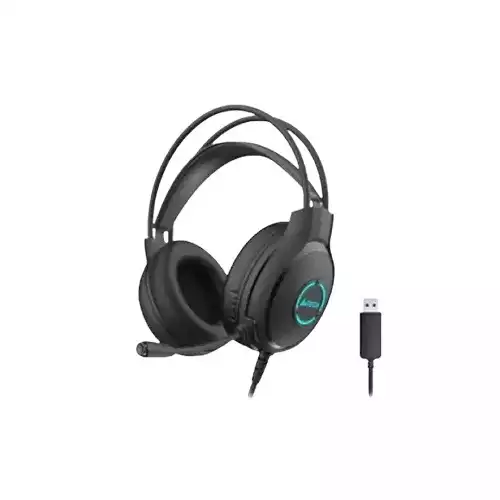 A4TECH Fstyler FH300U LED Backlit Stereo 50mm USB Headphone