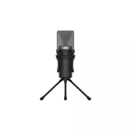 A4tech Bloody GM20 Wired Cardioid Condenser Gaming Microphone Black