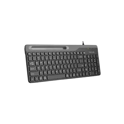 A4TECH FK25 Fstyler 2-Section Compact Keyboard - Black - 1