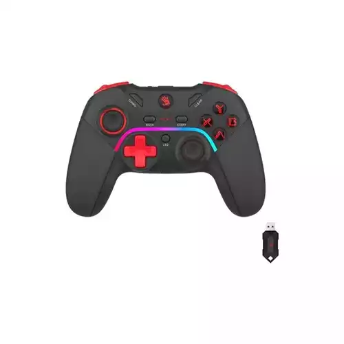 A4Tech Bloody GPW70 2.4G Wireless RGB Gaming Controller Black