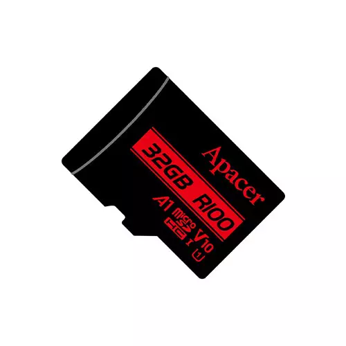 Apacer R100 32GB UHS-I U3 V30 A1 MicroSDXC Memory Card with Adapter-gallery-2