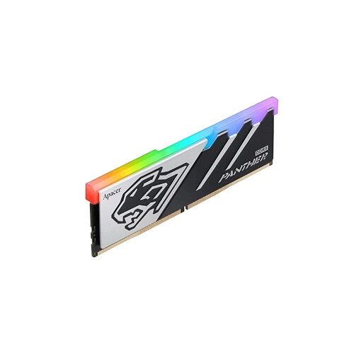 Apacer Panther RGB 16GB DDR5 CL40 6000Mhz Heatsink Desktop RAM - Gray & Black - 1