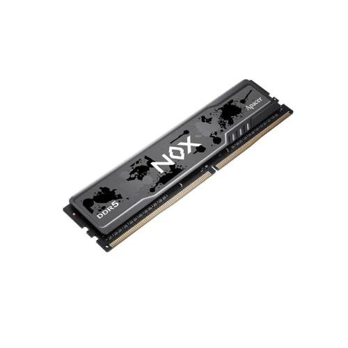Apacer NOX 16GB DDR5 6000MHz Heatsink Gaming Desktop RAM - Black  - 2