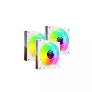 Value-Top CR10-W1236ARGB 120mm (3xFAN) Mirror ARGB Case Fan With Control Hub