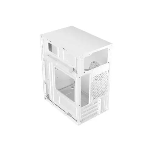 Value-Top T865DW Micro ATX Desktop Case with 200W Power Supply (White) - 3