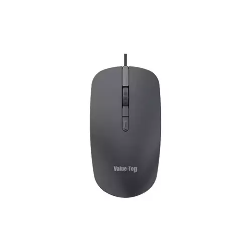 Value-Top MU627G 4D 2000 DPI Wired Mouse (Gray)-gallery-2