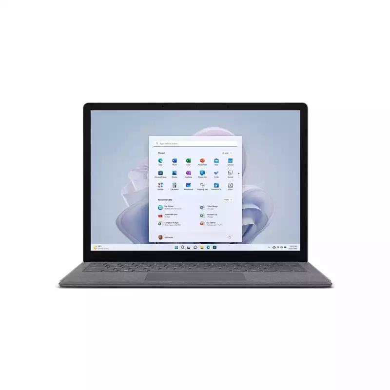 Microsoft Surface Laptop 5 Intel Evo Core i5-1235U 12th Gen Laptop 8GB RAM 256GB SSD 13.5 Inch Multitouch Display Platinum Laptop (QZI-00001)