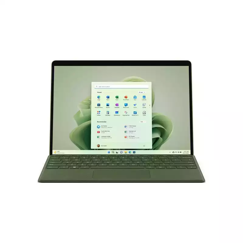 Microsoft Surface Pro 9 Forest Intel Evo Core i5-1235U 12th Gen 8GB RAM 256GB SSD 13 Inch PixelSense Flow 120Hz Multi-Touch Display Forest Laptop