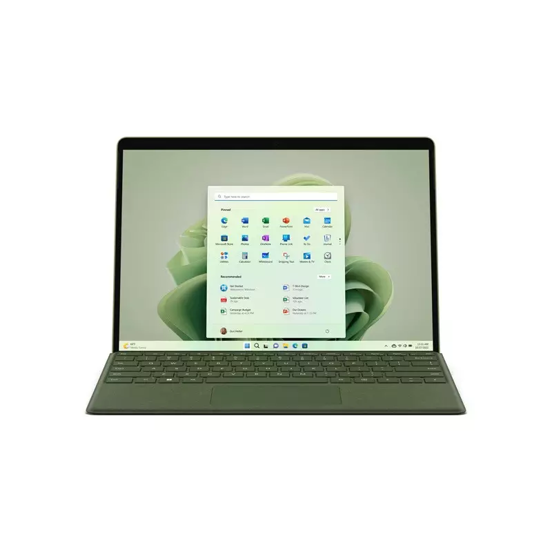 Microsoft Surface Pro 9 Forest Intel Evo Core i5-1235U 12th Gen 8GB RAM 256GB SSD 13 Inch PixelSense Flow 120Hz Multi-Touch Display Forest Laptop