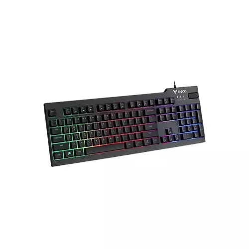 Rapoo V50S Wired 104 keys Backlit Wired Gaming Keyboard(Black)-gallery-2