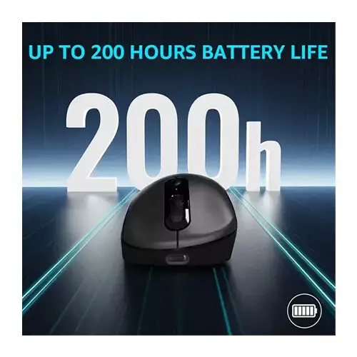 Rapoo VT3PRO MAX Dual Mode Lightweight Optical Gaming Mouse (Black)-gallery-2