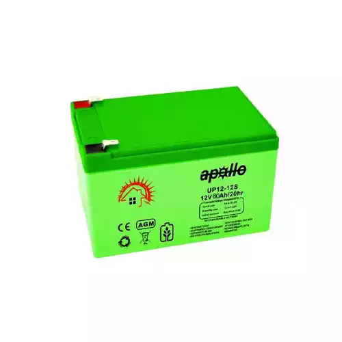 Apollo 12V-80Ah AGM Battery