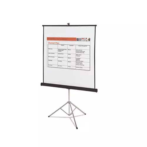 APOLLO 60X60 INCH TRIPOD PROJECTOR SCREEN