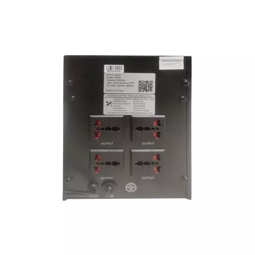 Apollo 1200E 2000VA 4-Battery Offline UPS with Metal Body-gallery-2