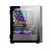 Golden Field 1091B Tempered Glass Mid Tower Gaming Case-1