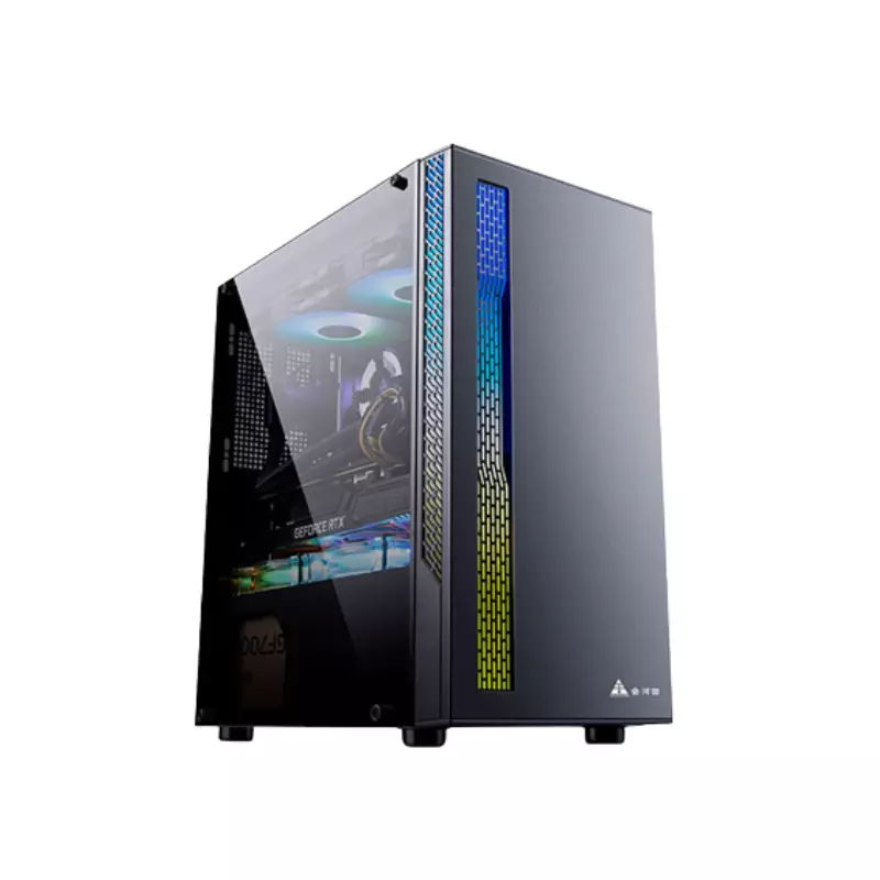 GOLDEN FIELD HONOR 2 ATX GAMING CASE (BLACK)