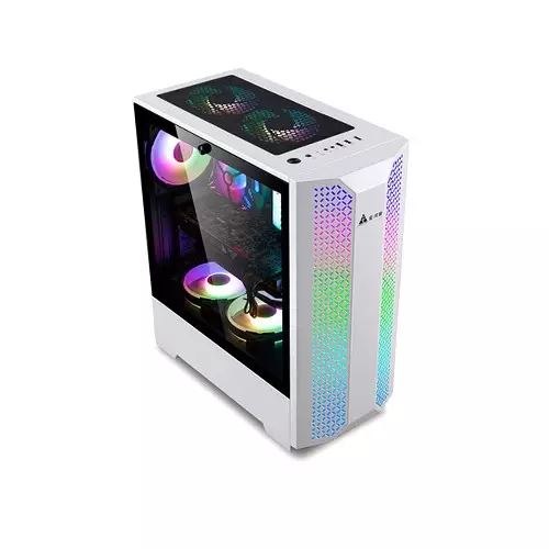Golden Field 7689W ATX Gaming Casing White-gallery-1