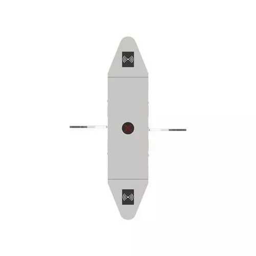 Zkteco FBL4200 Pro Flap Barrier Turnstile - 2