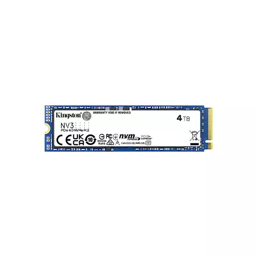 Kingston NV3 PCIe 4.0 NVMe 4TB SSD