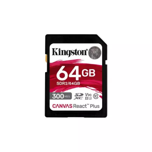 Kingston Canvas React Plus 128GB UHS-II SD Memory Card-gallery-2