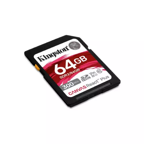 Kingston Canvas React Plus 128GB UHS-II SD Memory Card-gallery-1