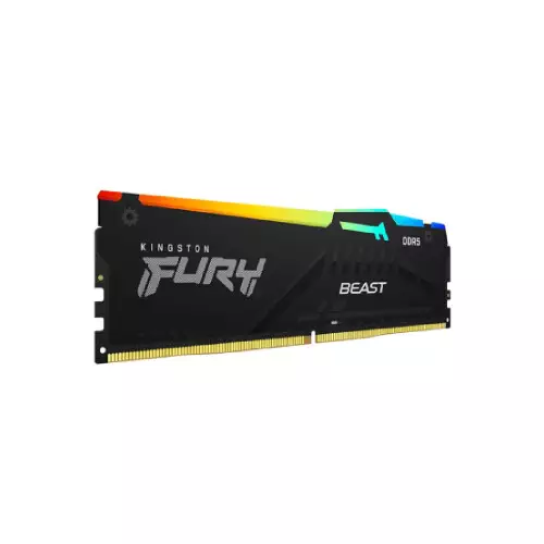 Kingston FURY Beast 16GB DDR5 5600MHz CL36 RGB Desktop RAM - 1