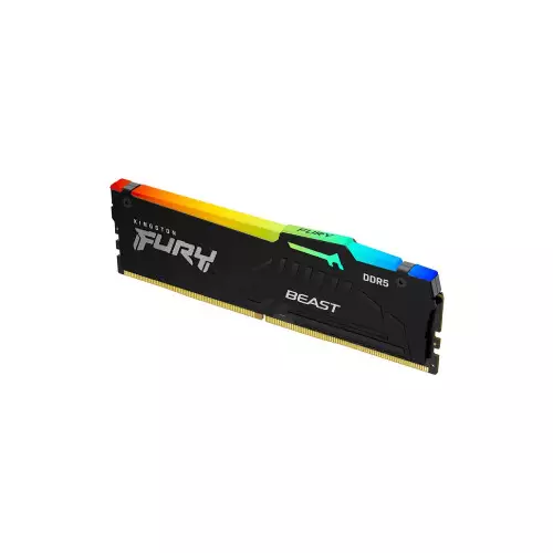 Kingston FURY Beast 16GB DDR5 5600MHz CL36 RGB Desktop RAM - 0