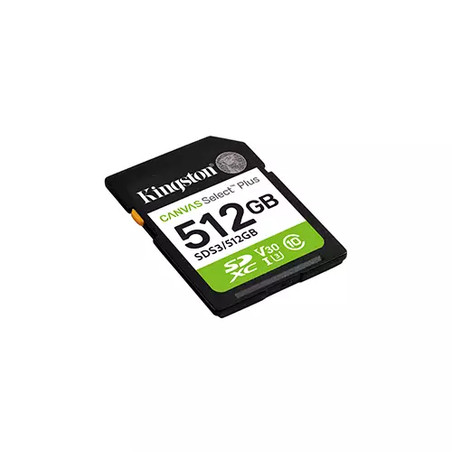Kingston Canvas Select Plus SD 512GB Memory Card - 1