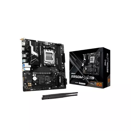 ASRock B850M-X WiFi AMD Micro ATX Motherboard