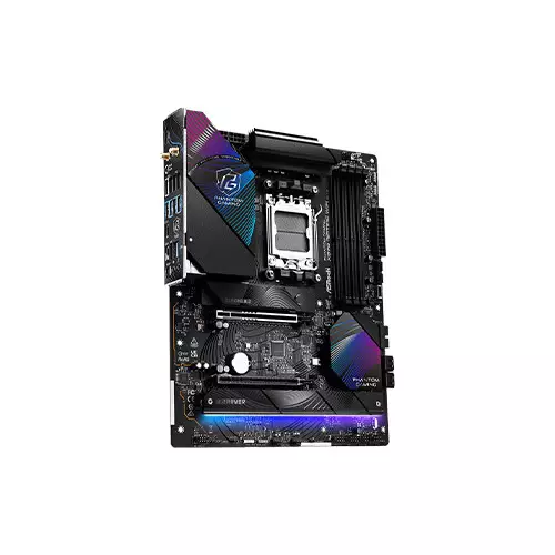 ASRock PHANTOM GAMING X870 Riptide WiFi AM5 DDR5 ATX Motherboard - 2