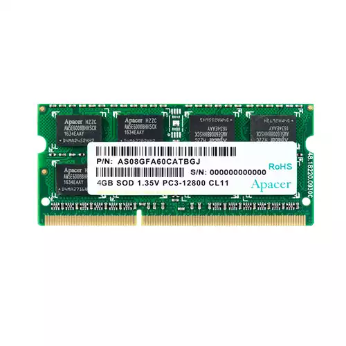 APACER 4GB DDR3 1600MHz SO-DIMM laptop RAM