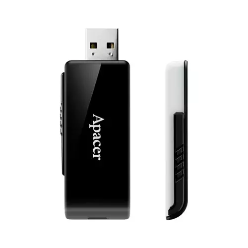 Apacer AH350 16GB USB 3.1 Pen Drive (Black) - 1