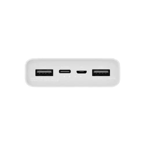 Xiaomi Mi V3 20000mAh USB-C 18W White Power Bank-1