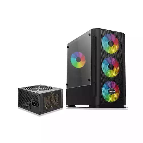 VALUE TOP VT-B700 GAMING CASE & DEEPCOOL DE500 POWER SUPPLY COMBO