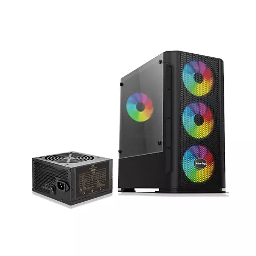 VALUE TOP VT-B700 GAMING CASE & DEEPCOOL DE500 POWER SUPPLY COMBO