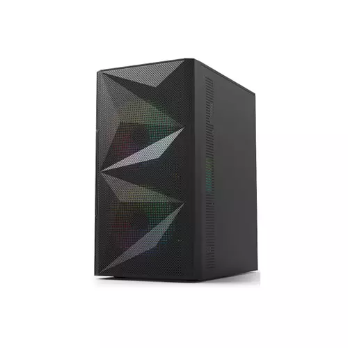 VALUE TOP VT-M700 MINI TOWER MICRO-ATX BLACK GAMING CASING WITH PSU-gallery-1