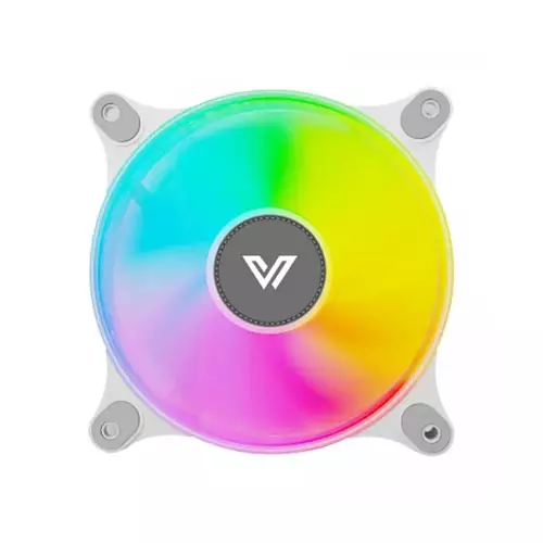 VALUE TOP W1292S 120MM 3 COLOR 1XFAN WHITE CASING COOLING FAN