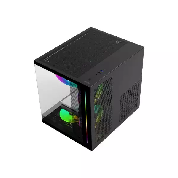 VALUE-TOP V900 MINI TOWER GAMING MICRO ATX BLACK CASING-gallery-3