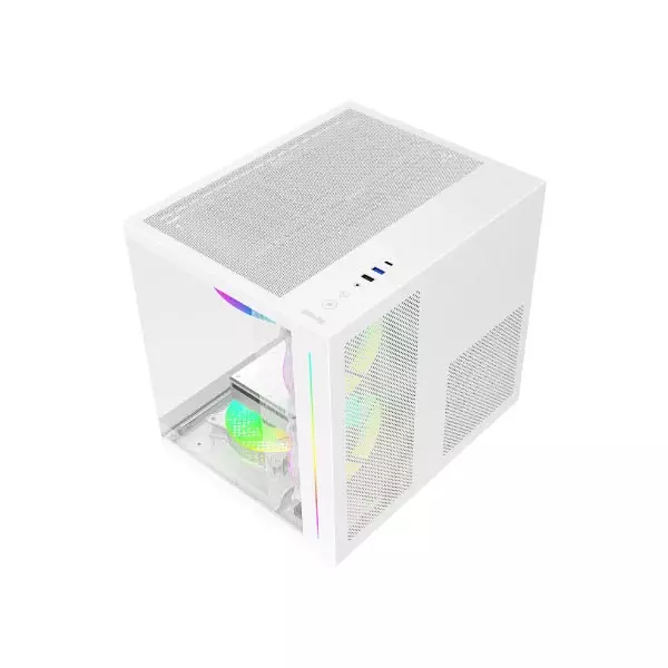VALUE-TOP V900W MINI TOWER GAMING MICRO ATX WHITE CASING-6