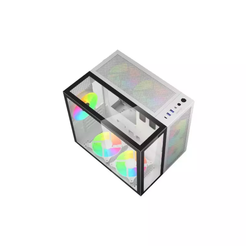 VALUE-TOP T7 PREMIUM MICRO-ATX MINI TOWER GAMING CASING - 1