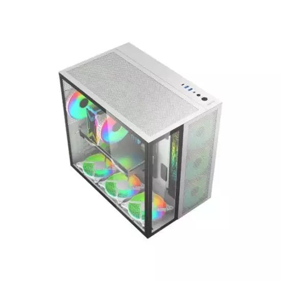 VALUE-TOP T5 XXL EXTENDED E-ATX WHITE GAMING CASING-gallery-1