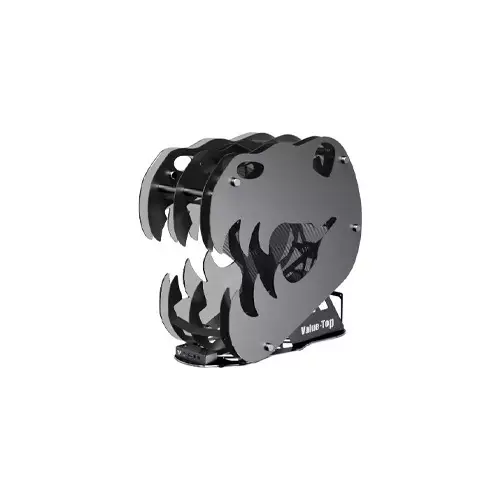 Value-Top M.Star Mloong Series Open-Frame Micro ATX Gaming Case - 1