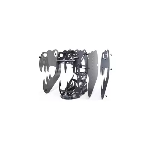 Value-Top M.Star Mloong Series Open-Frame Micro ATX Gaming Case - 5