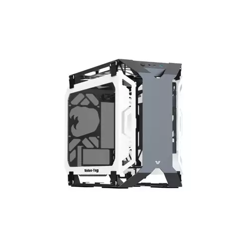 Value-Top X-Era Mloong Series Open-Frame M-ATX Gaming Case (Shining Grey) - 1