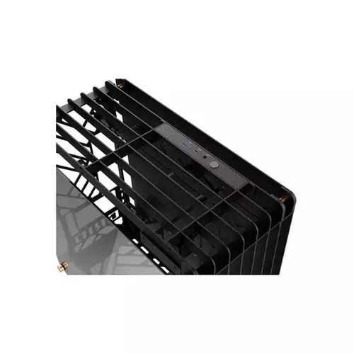 Value-Top Mloong Grid Series Open-Frame Gaming Case (Black)-4